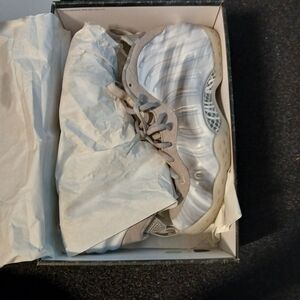 Nike Gray Foamposite Sneakers